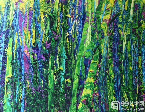 《光阴系列之四》 200cm×155cm 布面油画 2014