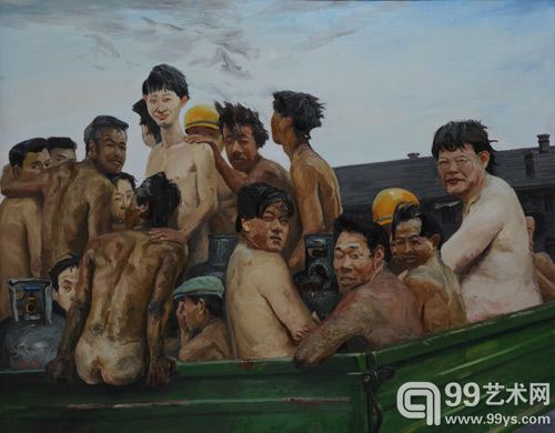 刘小东《违章》