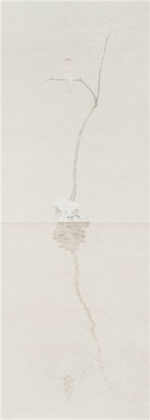 《我是石头上长出的树》58cmX190cm,2014