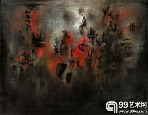 赵无极 争荣竞秀