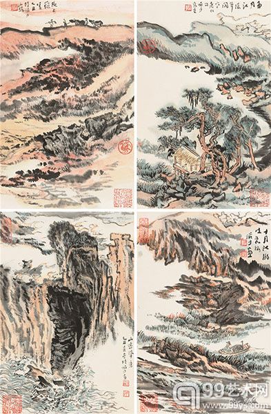 齐白石 三鱼图