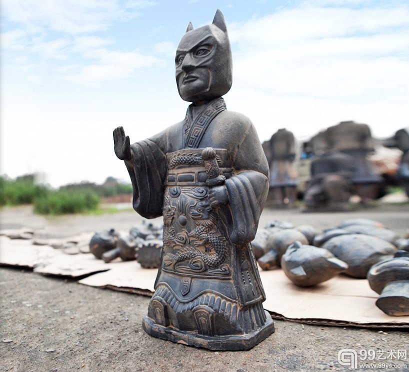 “皇帝蝙蝠侠”在西安制作