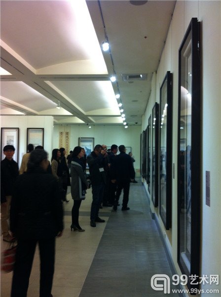 “迁想妙得─中国近现代书画撷萃”展览现场