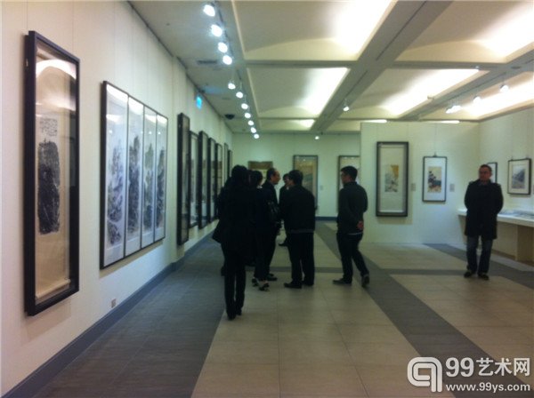 “迁想妙得─中国近现代书画撷萃”展览现场
