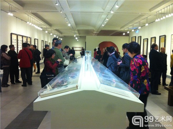 “迁想妙得─中国近现代书画撷萃”展览现场