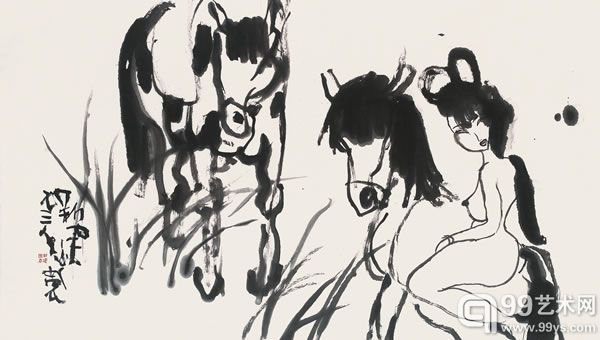 朱新建 美人图