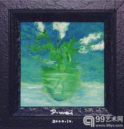 摇滚主唱窦唯绘画作品