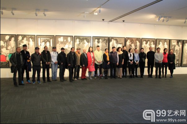 ，“夜宴——童振刚作品展”在保利艺术博物馆开幕
