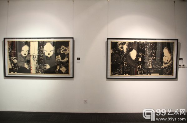  童振刚 纸上江山系列作品 纸本水墨 2011年作