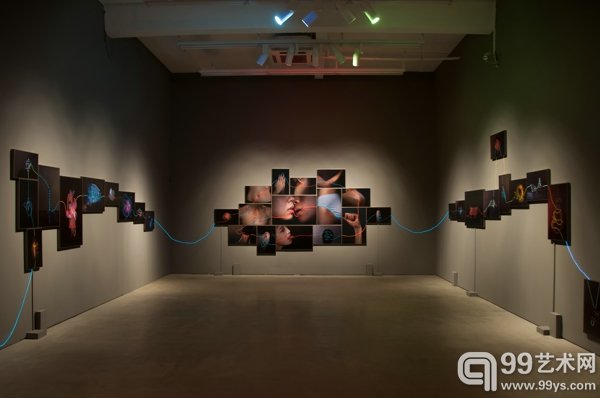 胡为一作品《我静静地等待光从身体穿过》