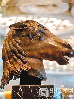 圆明园兽首 马首