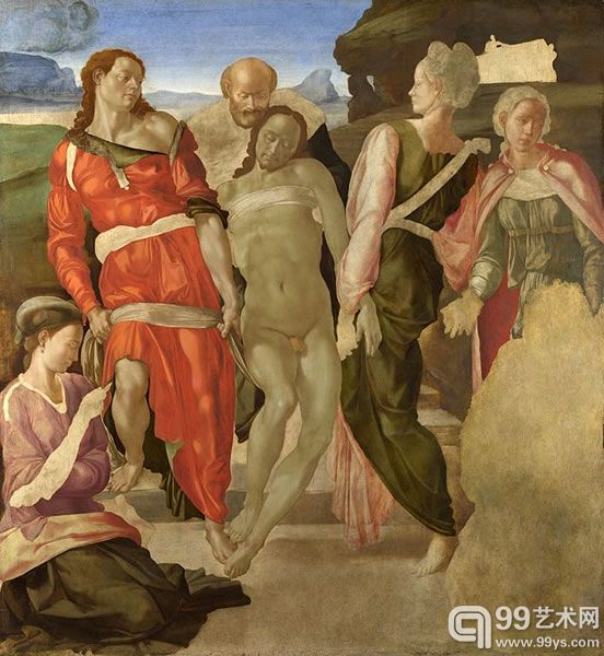 《埋葬》 现藏于英国国家美术馆