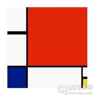 蒙德里安作品