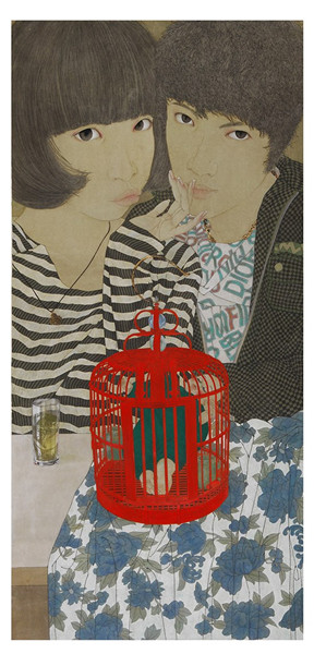 《青春期 》 212x130cm  2011