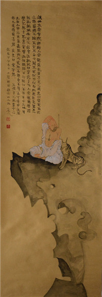 禅意1 尺寸100x35cm创作年代 2014年