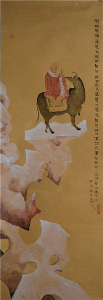 禅意2 尺寸100x35cm创作年代 2014