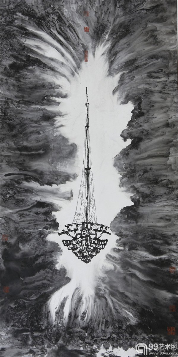 《汇》90cm×180cm