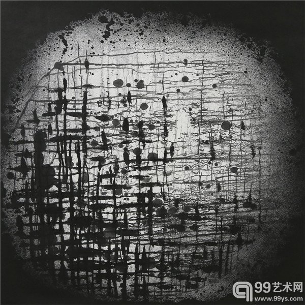 《时间维度》97cm×97cm 