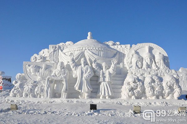 2015年哈尔滨冰雪节，令人印象深刻的巨型雕塑！