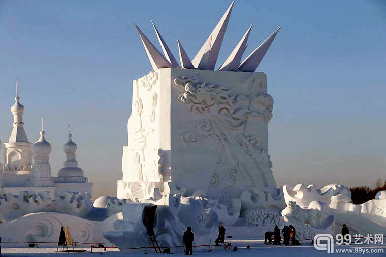 2015年哈尔滨冰雪节，令人印象深刻的巨型雕塑！