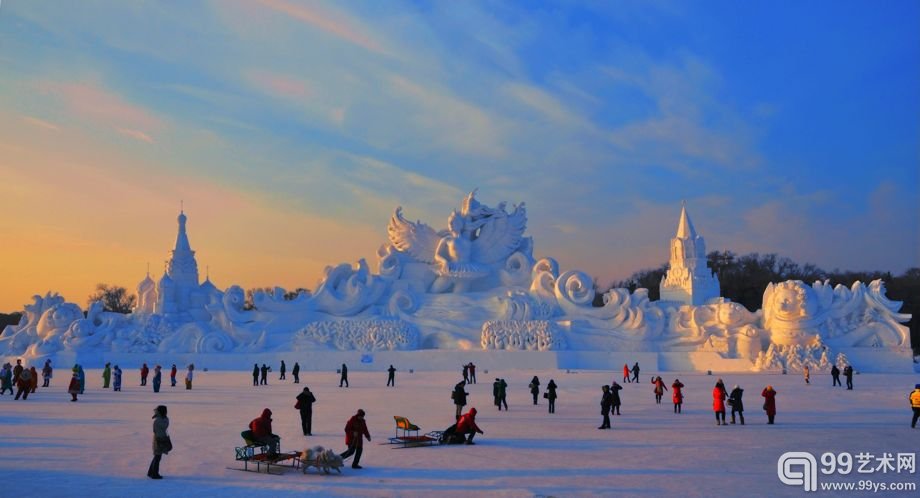 2015年哈尔滨冰雪节，令人印象深刻的巨型雕塑！