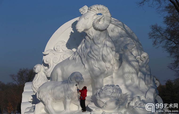 2015年哈尔滨冰雪节，令人印象深刻的巨型雕塑！