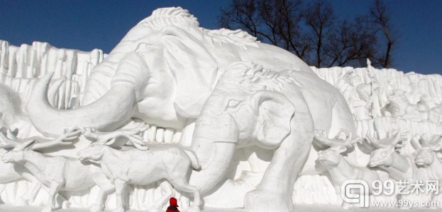 2015年哈尔滨冰雪节，令人印象深刻的巨型雕塑！