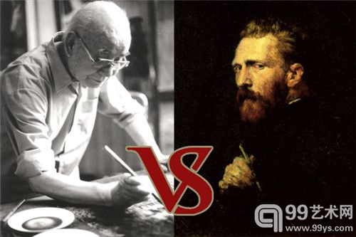 李可染vs梵高