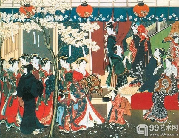 浮世绘美人画大师喜多川歌麿