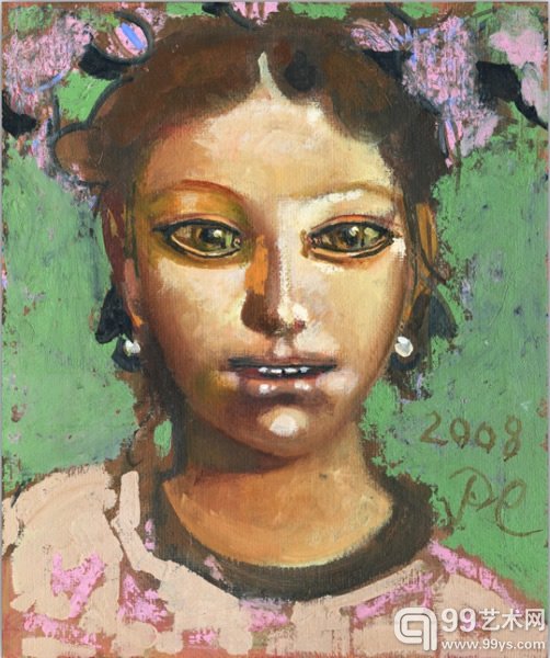 长大的依莲娜 18x15cm 2008年