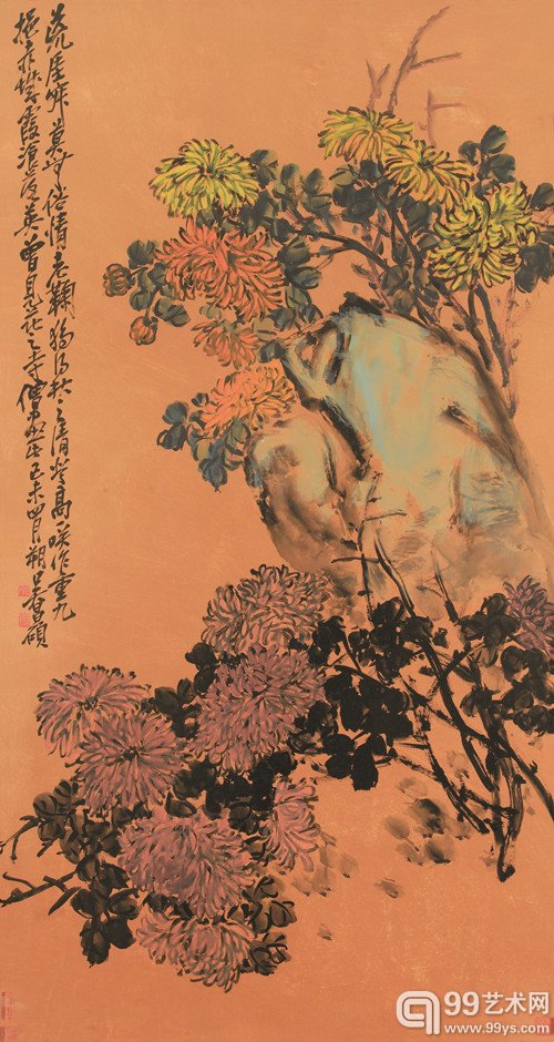 吴昌硕  《杞菊延年》2011春季艺术品拍卖会 成交价：RMB 7,935,000 