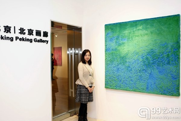艺术家蓝巧茹
