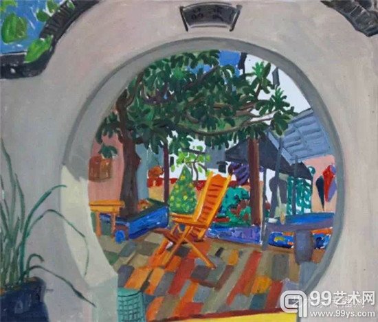 庭院 60×70cm 2014年