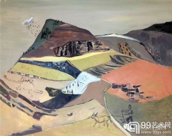雨耕 80×100cm 2012年