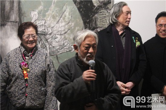 著名策展人栗宪庭先生致辞