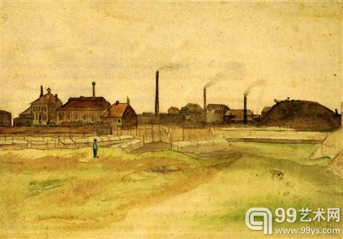 1879（由于工作过于热情，被教会解雇，这段悲惨的经历给他打下了印记；由于贫困失望，对生活失去信心；开始画素描。）
