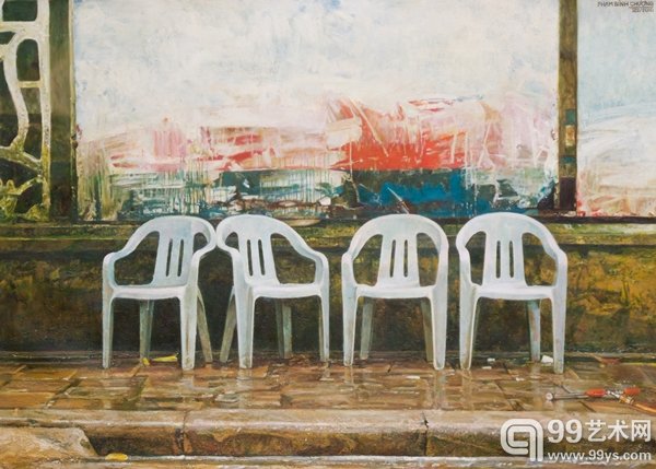 10.Pham Binh Chuong, Lunch Time (2010). 图片来源：Vietnamese Contemporary Fine Art.