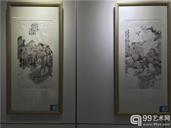 活动现场呈现作品