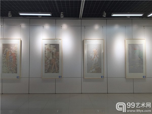 活动现场呈现作品