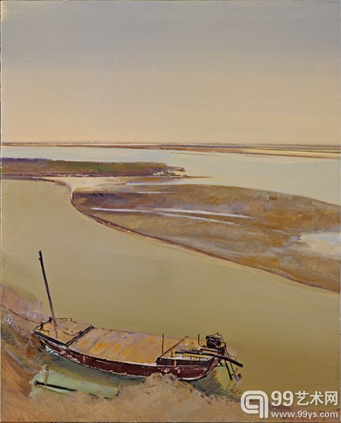 杨海峰--《黄河东流去》100X80  2013.jpg