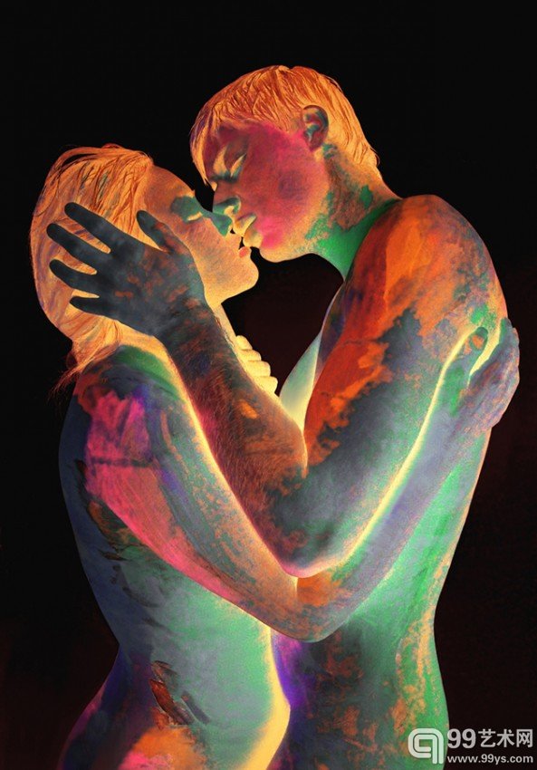 7.Koh Sang Woo, 《吻II》，The Kiss II ，2010. 