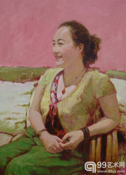 赵丽小妹91x65布上油彩2011年