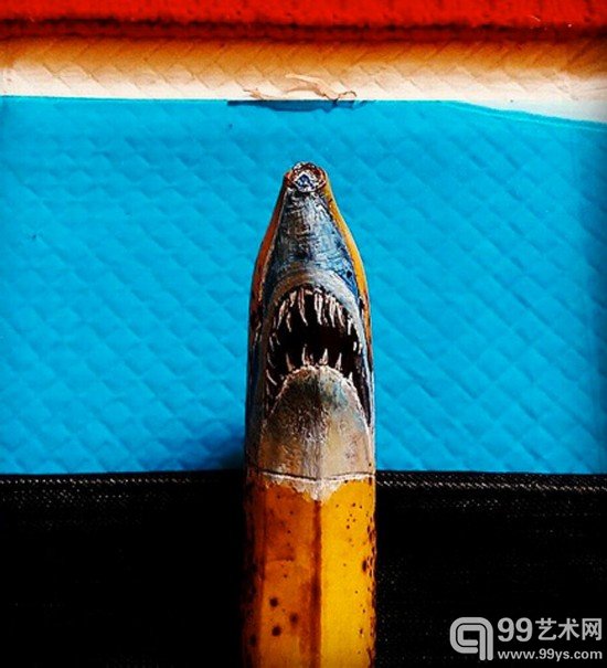 英女主厨绘制香蕉艺术品登时尚杂志获好评