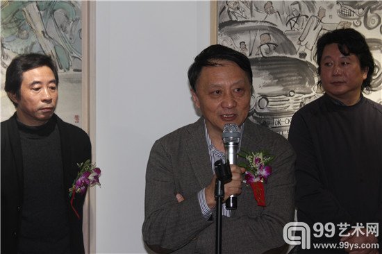 北京画院院长 著名画家王明明先生致辞