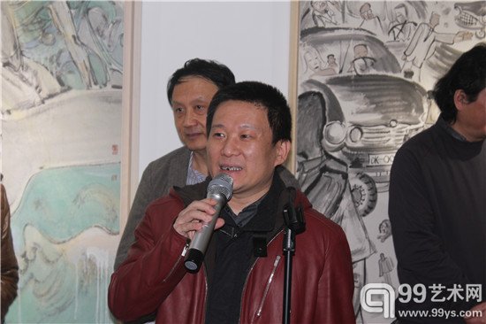 著名收藏家马德光先生致辞