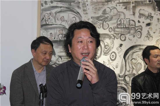 中国国家画院副院长 著名画家张江舟先生致辞