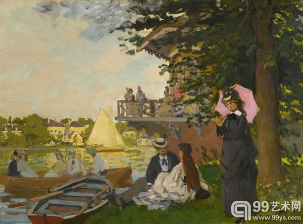 No 5 : 克劳德·莫奈佳作《码头》（1871）,以1022.9万英镑售出