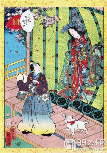 喵星人来袭：美国举办猫主题的浮世绘展