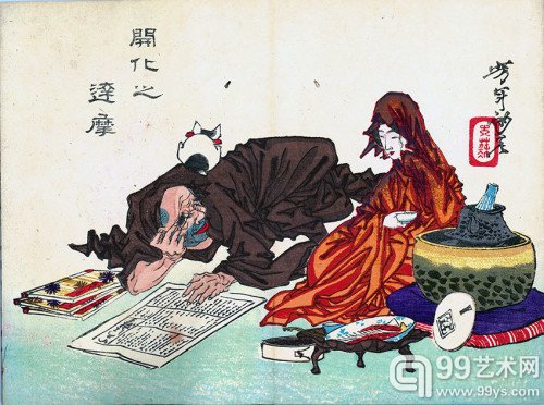 喵星人来袭：美国举办猫主题的浮世绘展