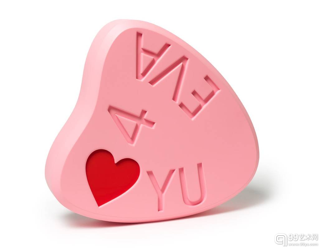 Damien Hirst心形雕塑♡YU4EVA